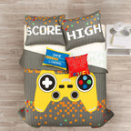 Ensemble de courtepointe 5 pièces pour enfants Lush Decor à thème jeux vidéo