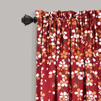 Paire de rideaux occultants à motif de fleurs pleureuses de Lush Decor