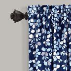 Paire de rideaux occultants à motif de fleurs pleureuses de Lush Decor
