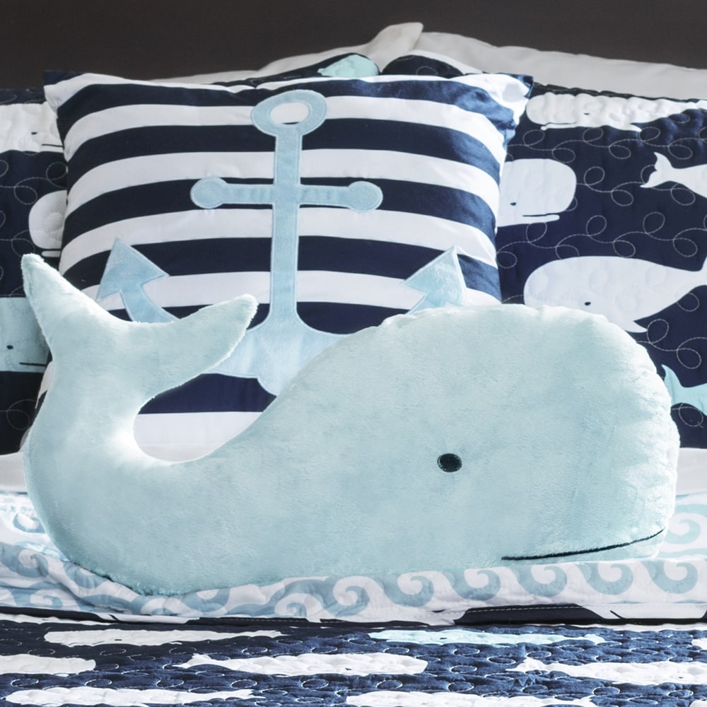 Ensemble de courtepointe 5 pièces à imprimé baleine Lums de Taylor &amp; Olive