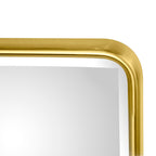 Miroir de salle de bain/de vanité biseauté horizontal TEHOME Lutalo