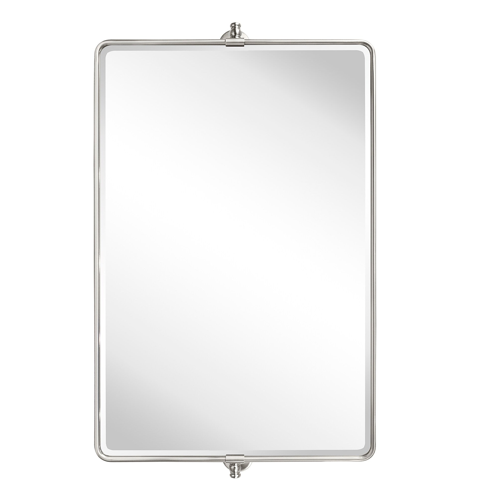 Miroir de salle de bain/de vanité biseauté horizontal TEHOME Lutalo