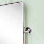 Miroir de salle de bain/de vanité biseauté horizontal TEHOME Lutalo