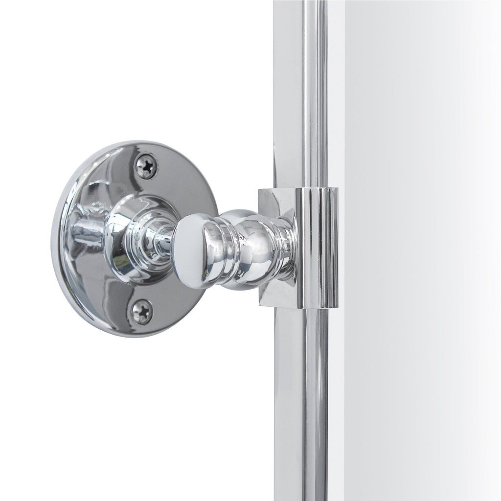 Miroir de salle de bain/de vanité biseauté horizontal TEHOME Lutalo