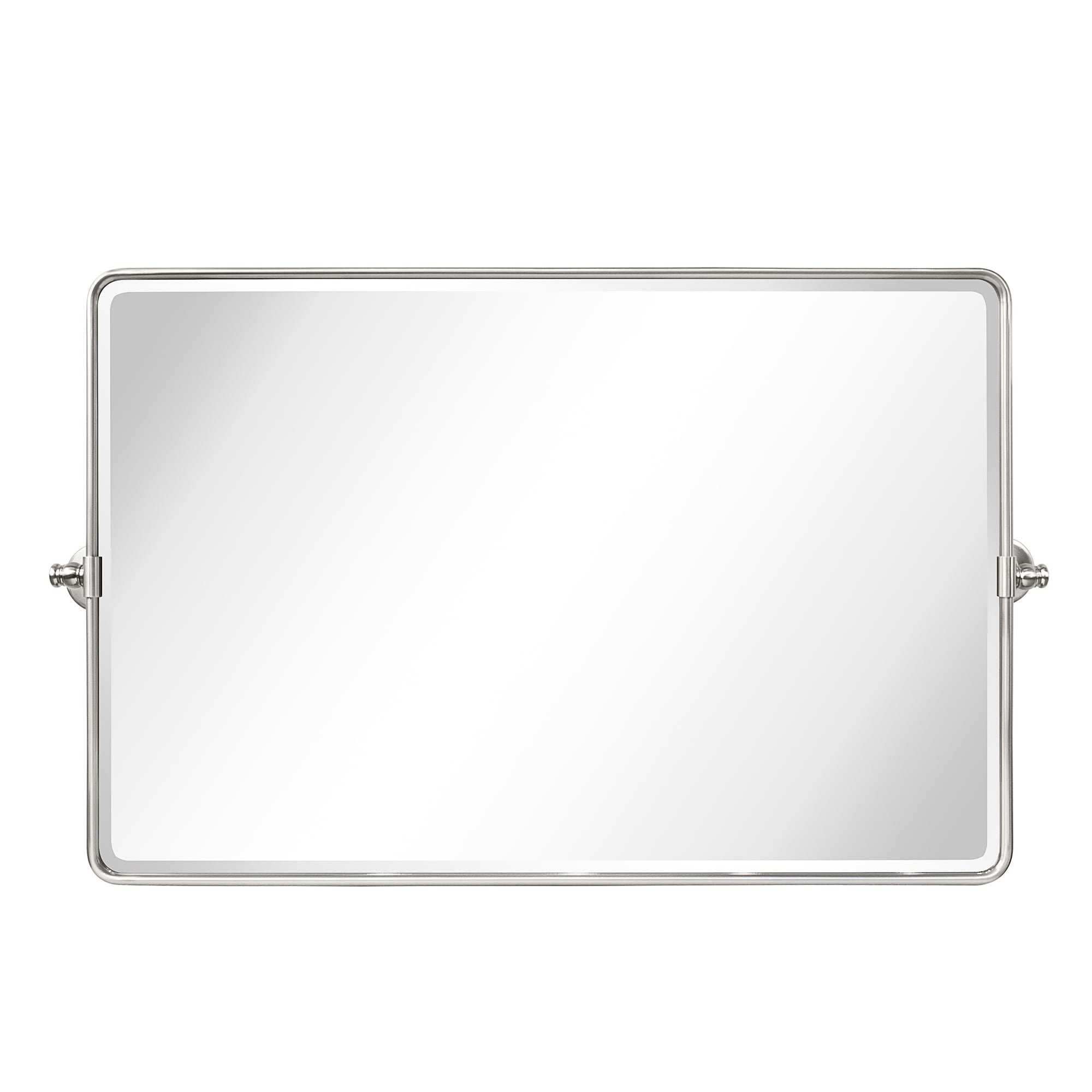 Miroir de salle de bain/de vanité biseauté horizontal TEHOME Lutalo