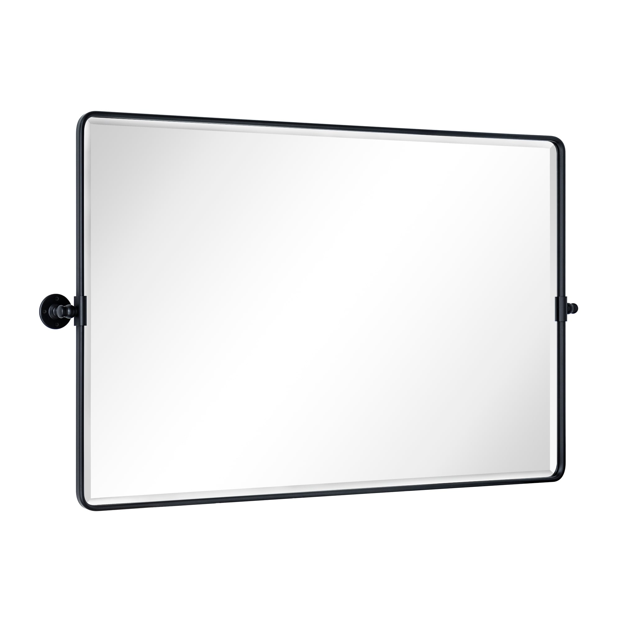 Miroir de salle de bain/de vanité biseauté horizontal TEHOME Lutalo