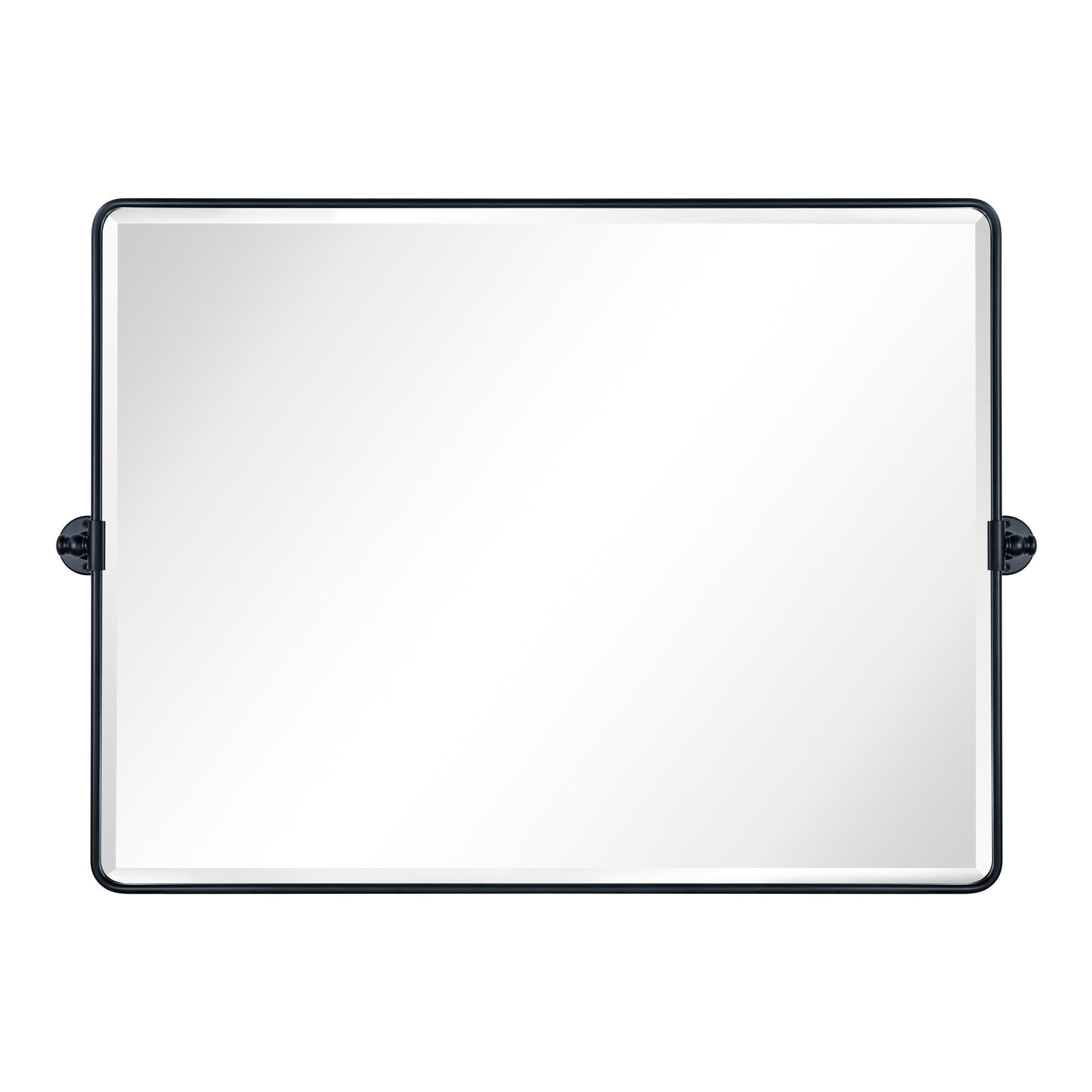 Miroir de salle de bain/de vanité biseauté horizontal TEHOME Lutalo