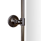 Miroir de salle de bain/de vanité biseauté horizontal TEHOME Lutalo