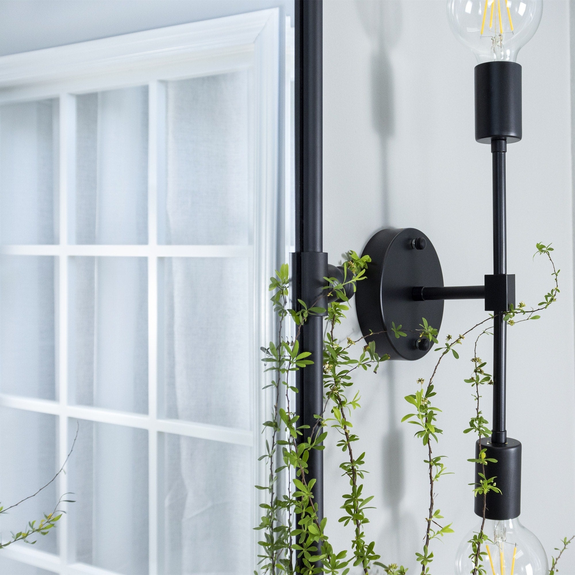 Miroir de salle de bain/de vanité biseauté horizontal TEHOME Lutalo