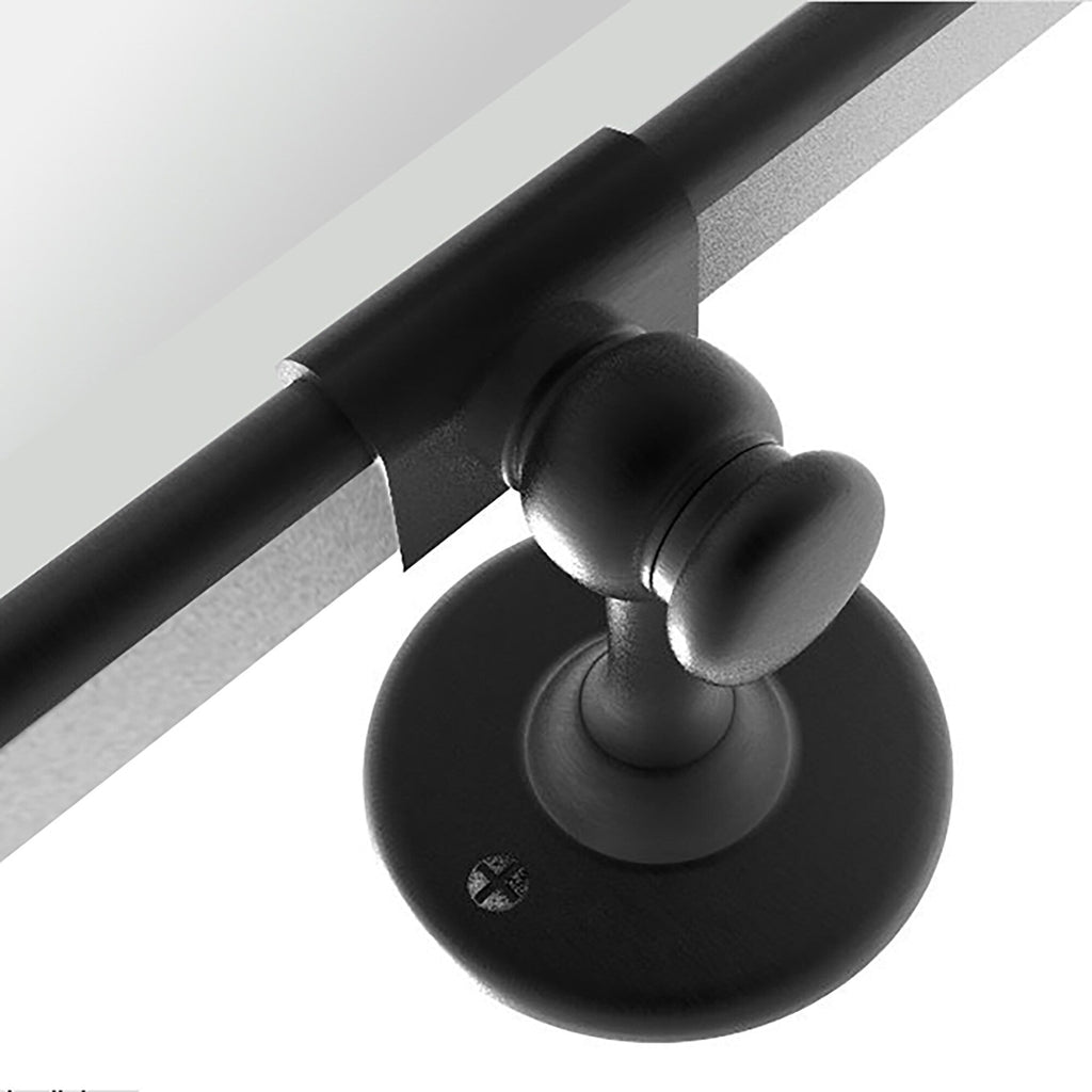 Miroir de salle de bain/de vanité biseauté horizontal TEHOME Lutalo