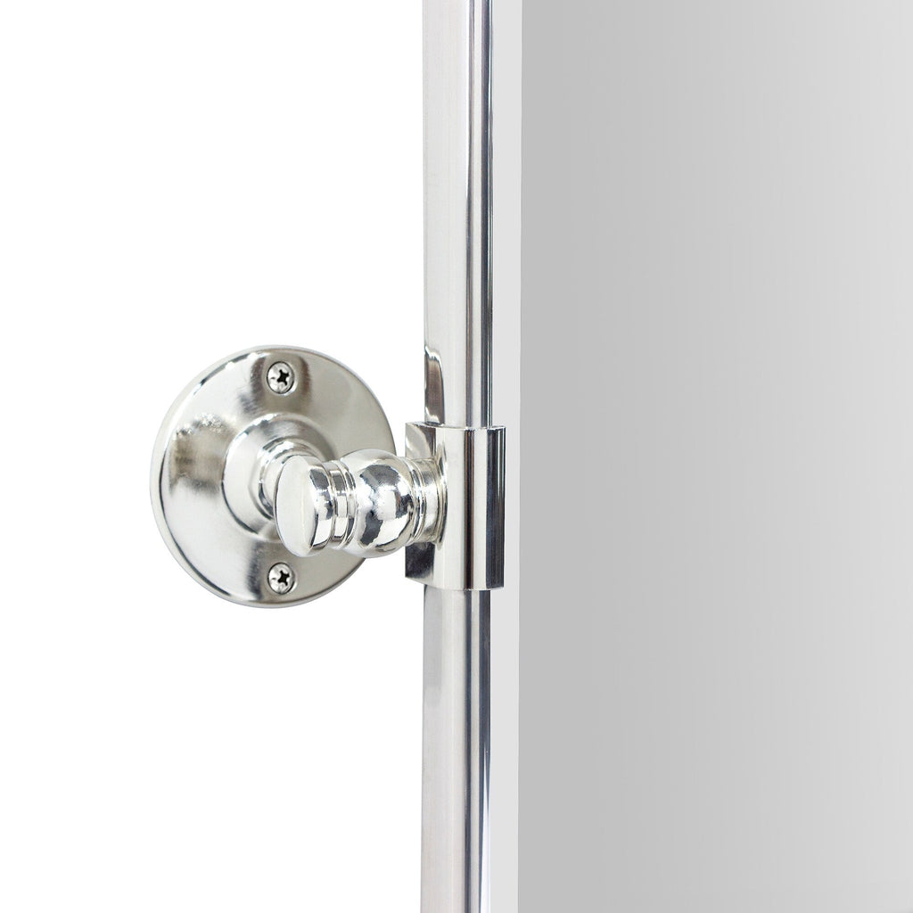 Miroir de salle de bain/de vanité biseauté horizontal TEHOME Lutalo