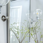 Miroir de salle de bain/de vanité biseauté horizontal TEHOME Lutalo