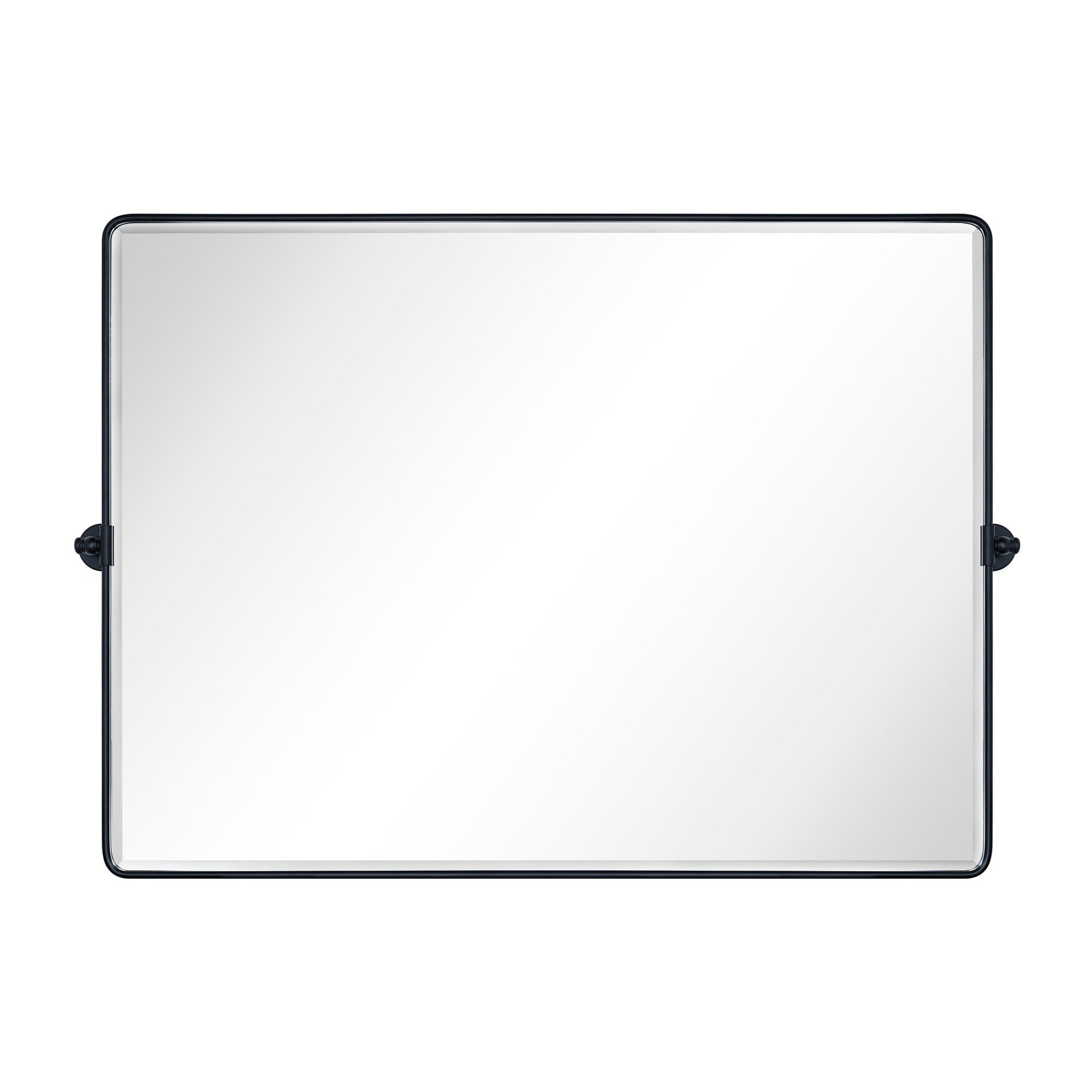 Miroir de salle de bain/de vanité biseauté horizontal TEHOME Lutalo