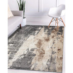 Tapis moderne Luxe Weavers à motifs abstraits