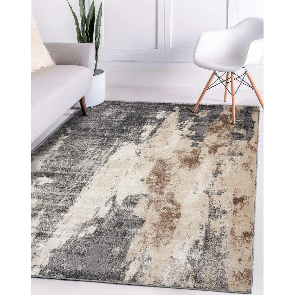 Tapis moderne Luxe Weavers à motifs abstraits