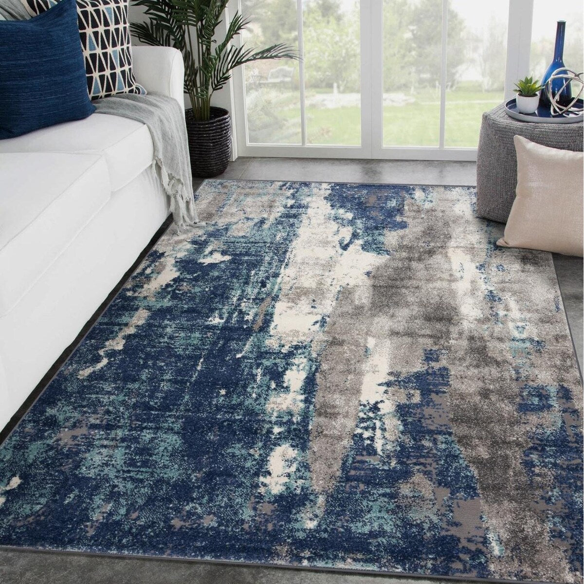 Tapis moderne Luxe Weavers à motifs abstraits