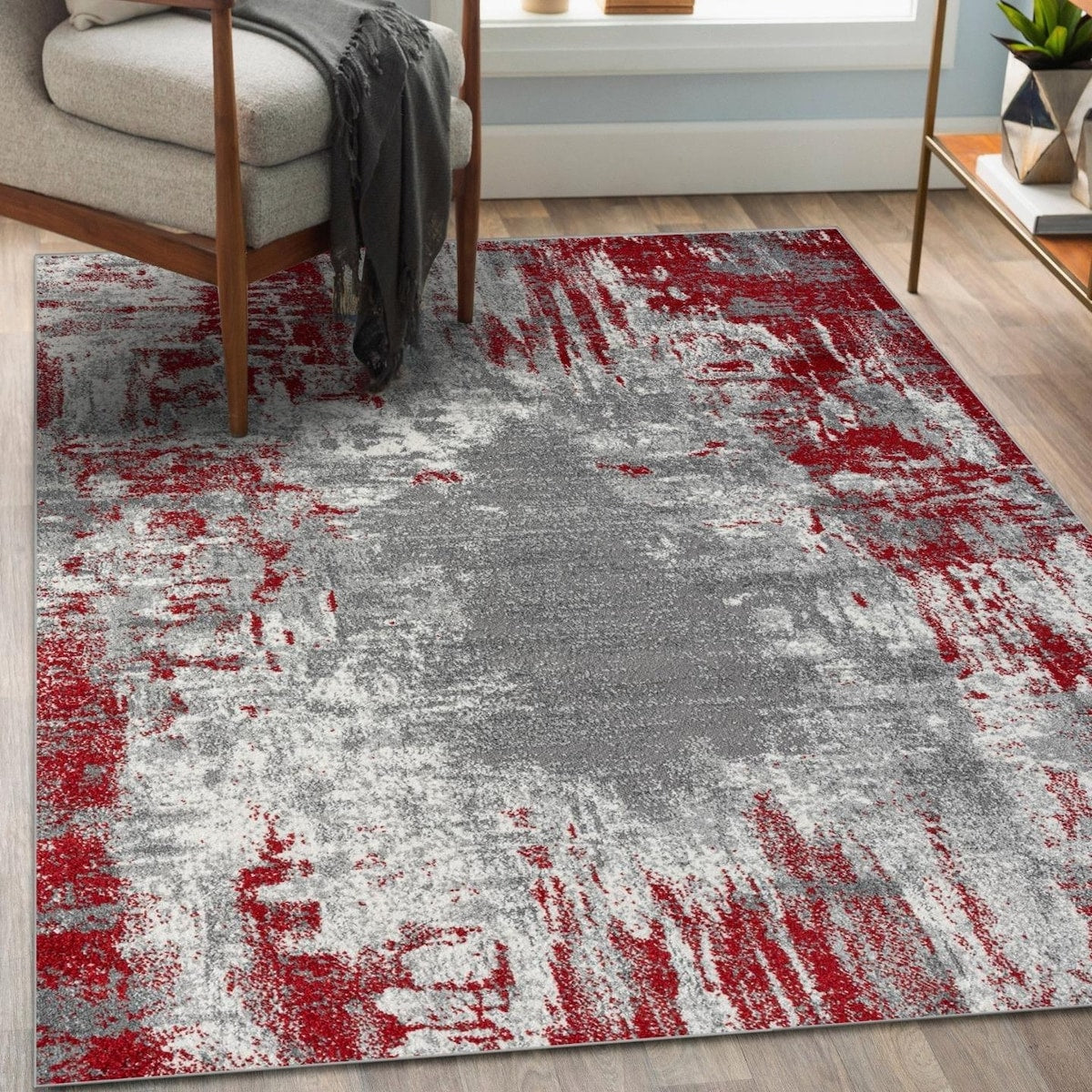 Tapis moderne Luxe Weavers à motifs abstraits