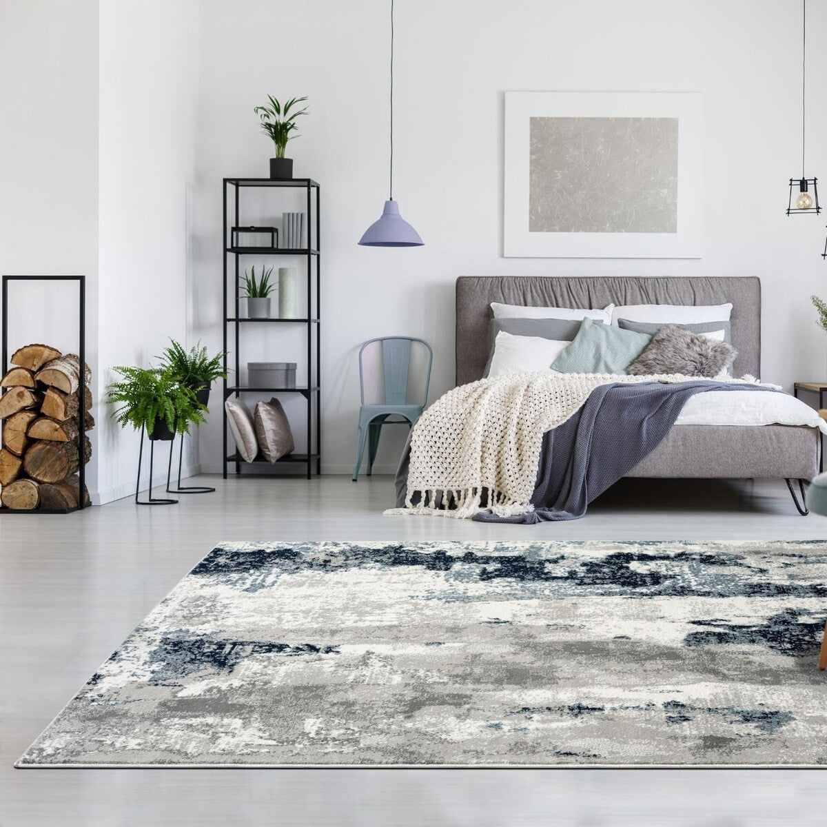Tapis moderne Luxe Weavers à motifs abstraits