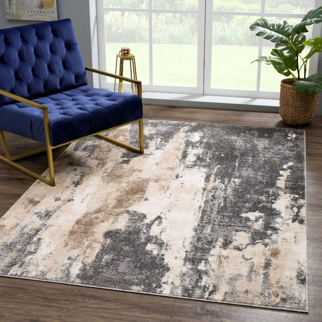 Tapis moderne Luxe Weavers à motifs abstraits