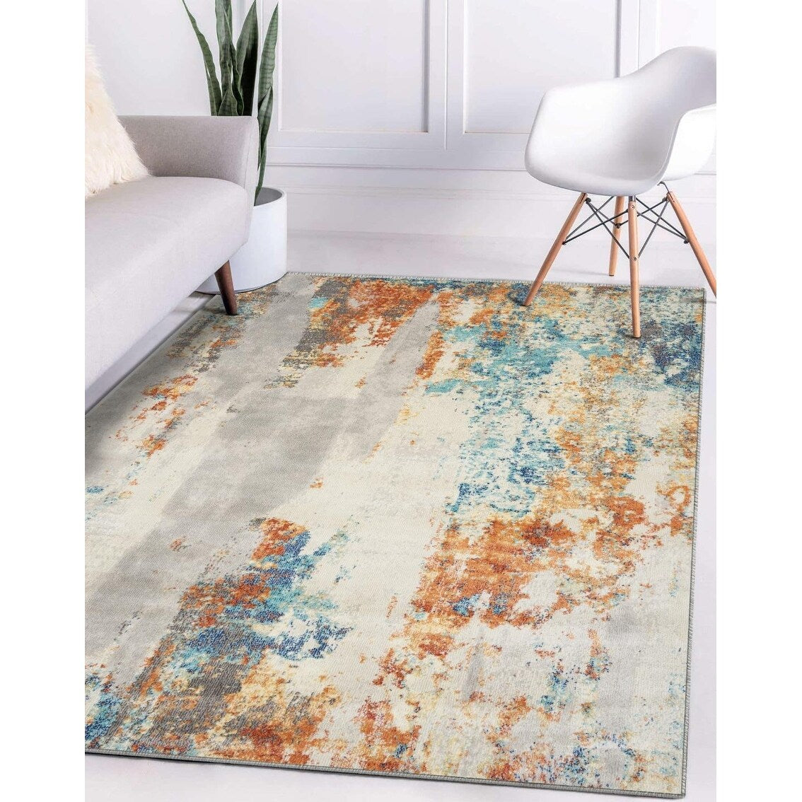 Tapis moderne Luxe Weavers à motifs abstraits