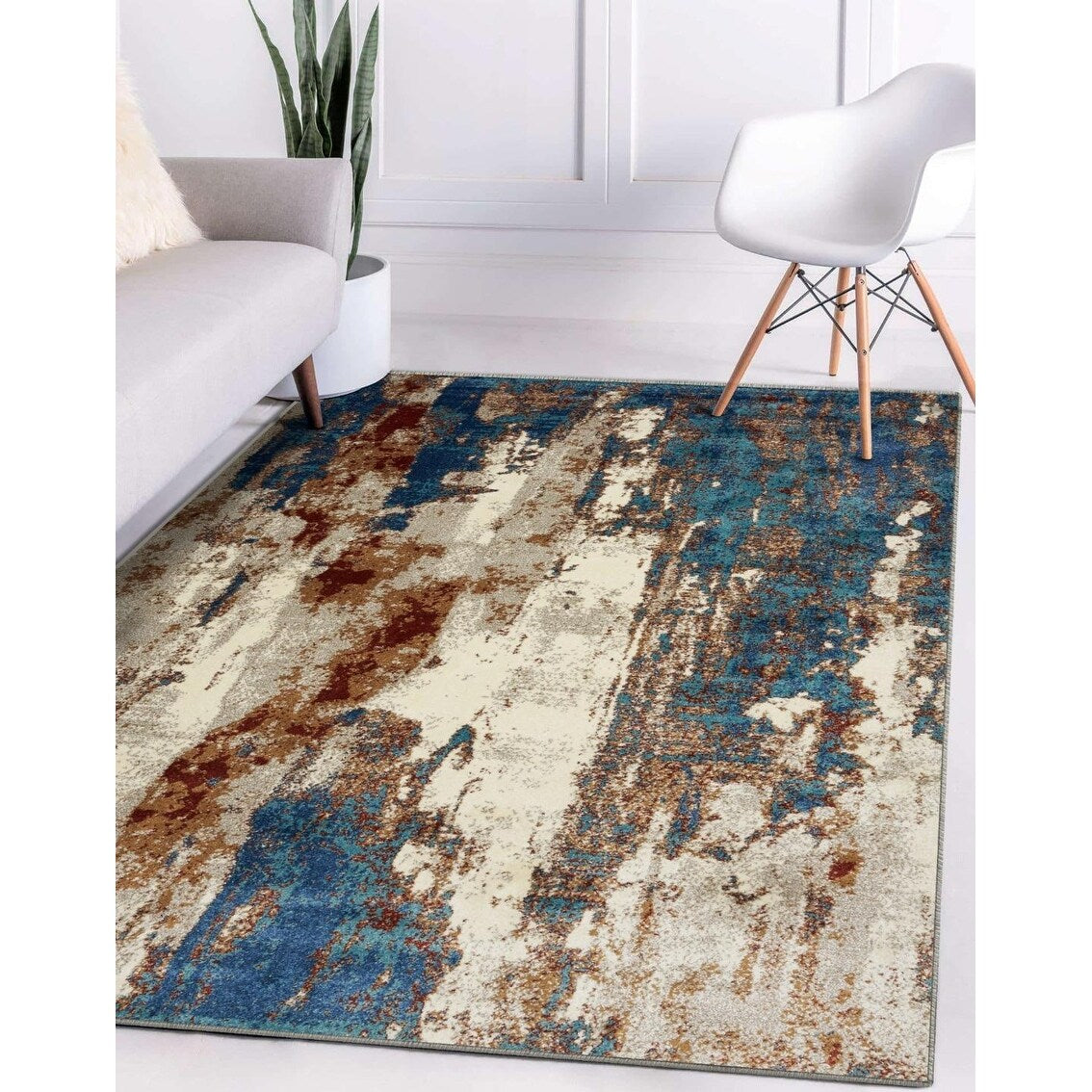 Tapis moderne Luxe Weavers à motifs abstraits