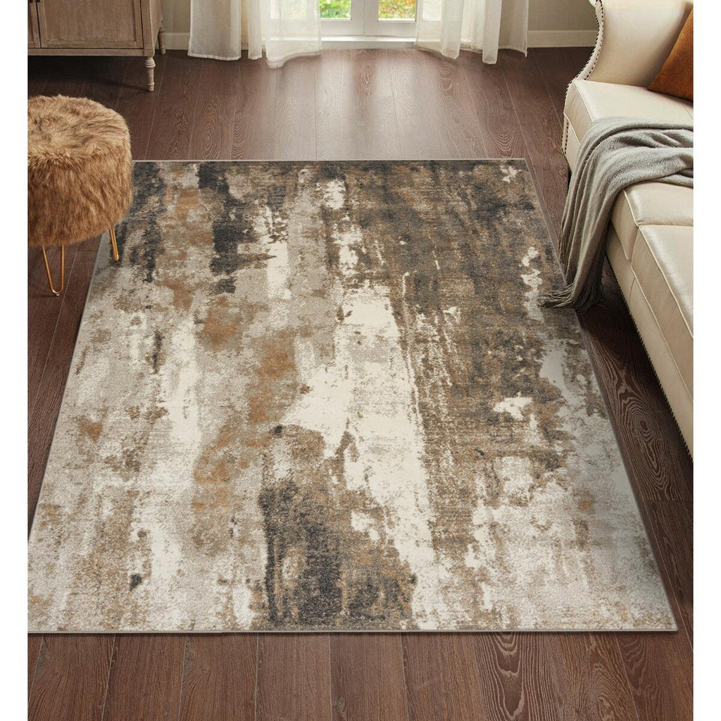 Tapis moderne Luxe Weavers à motifs abstraits