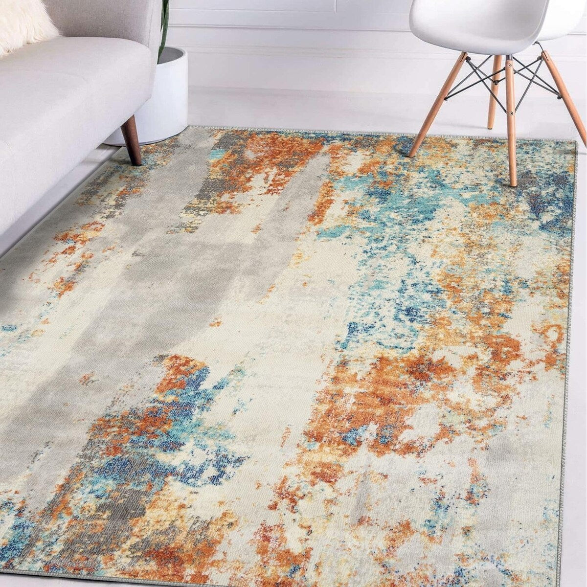 Tapis moderne Luxe Weavers à motifs abstraits
