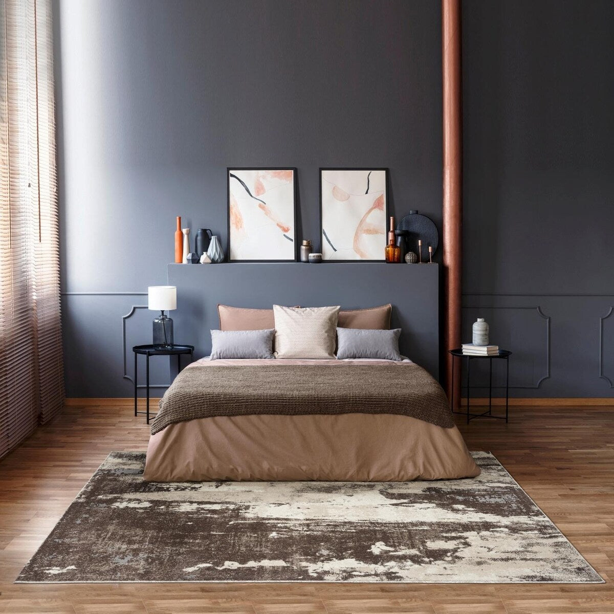 Tapis moderne Luxe Weavers à motifs abstraits