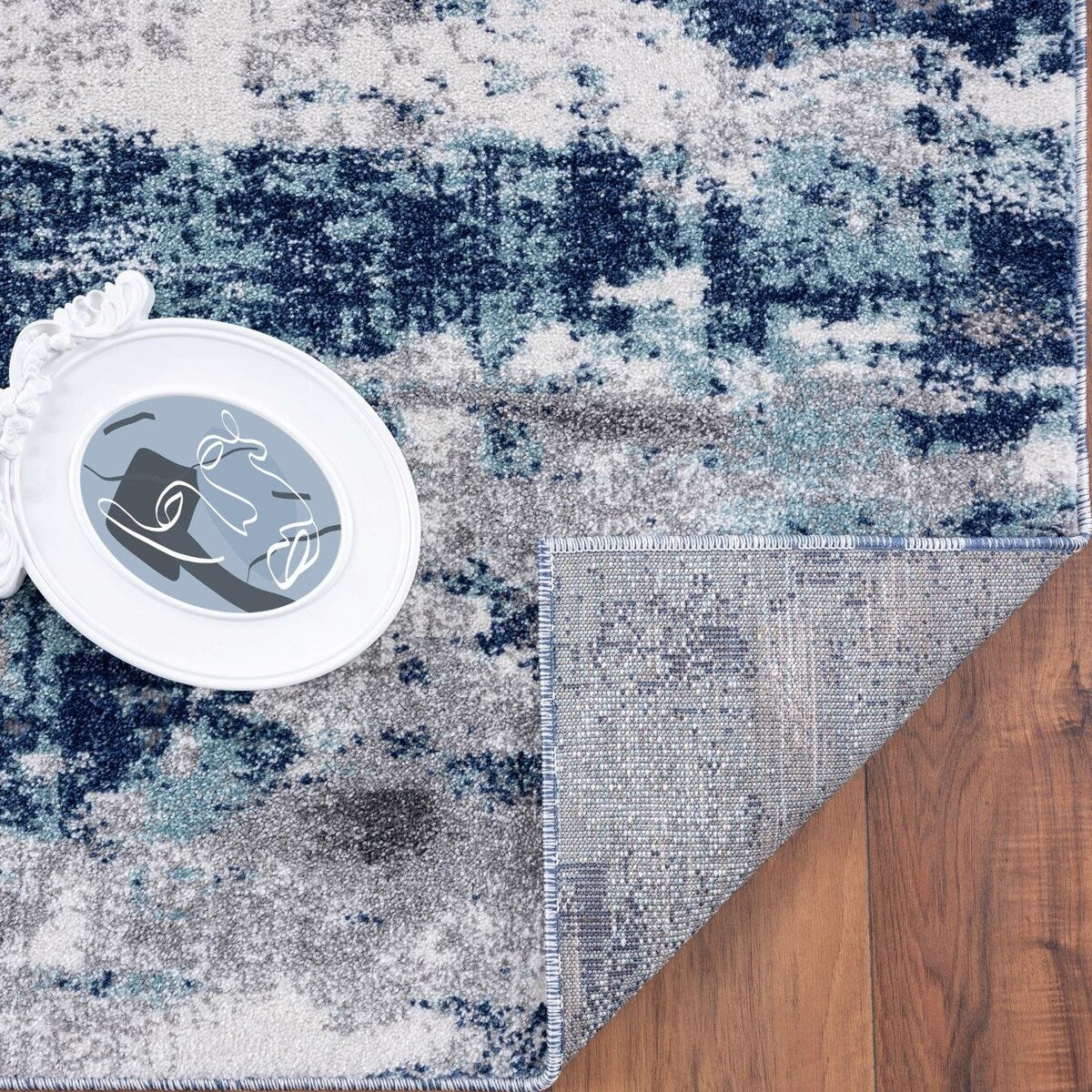 Tapis moderne Luxe Weavers à motifs abstraits