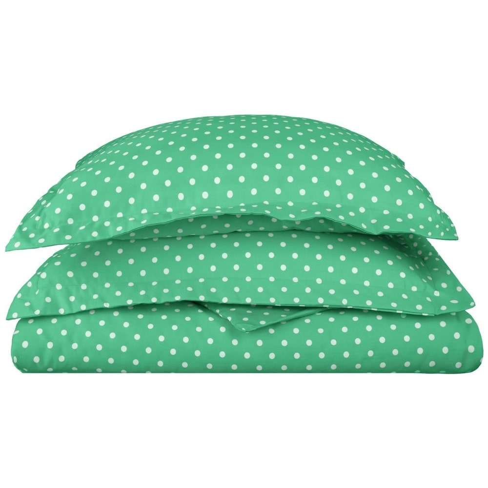 Parure de lit en mélange de coton à pois 600 fils au pouce carré de qualité supérieure