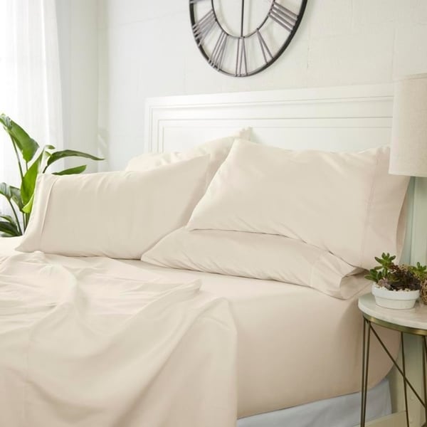 Ensemble de draps de luxe ultra doux 6 pièces par Simply Soft