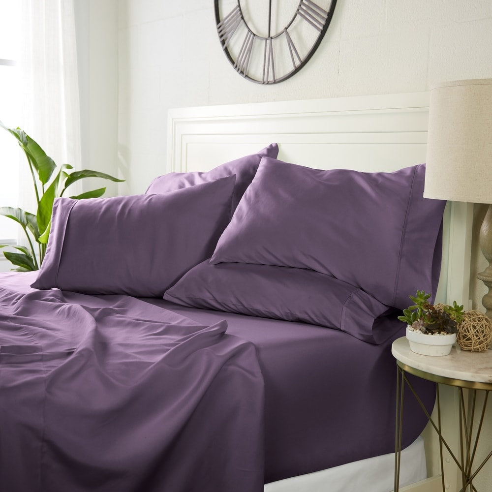Ensemble de draps de luxe ultra doux 6 pièces par Simply Soft