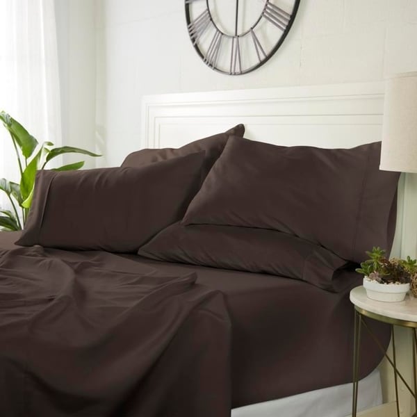 Ensemble de draps de luxe ultra doux 6 pièces par Simply Soft