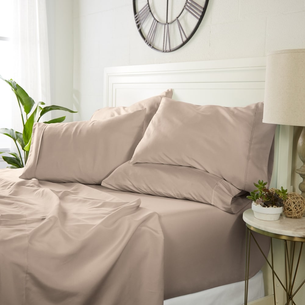 Ensemble de draps de luxe ultra doux 6 pièces par Simply Soft