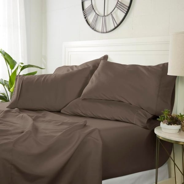 Ensemble de draps de luxe ultra doux 6 pièces par Simply Soft