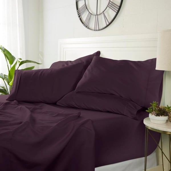 Ensemble de draps de luxe ultra doux 6 pièces par Simply Soft