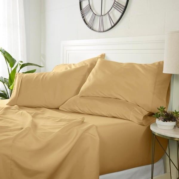 Ensemble de draps de luxe ultra doux 6 pièces par Simply Soft
