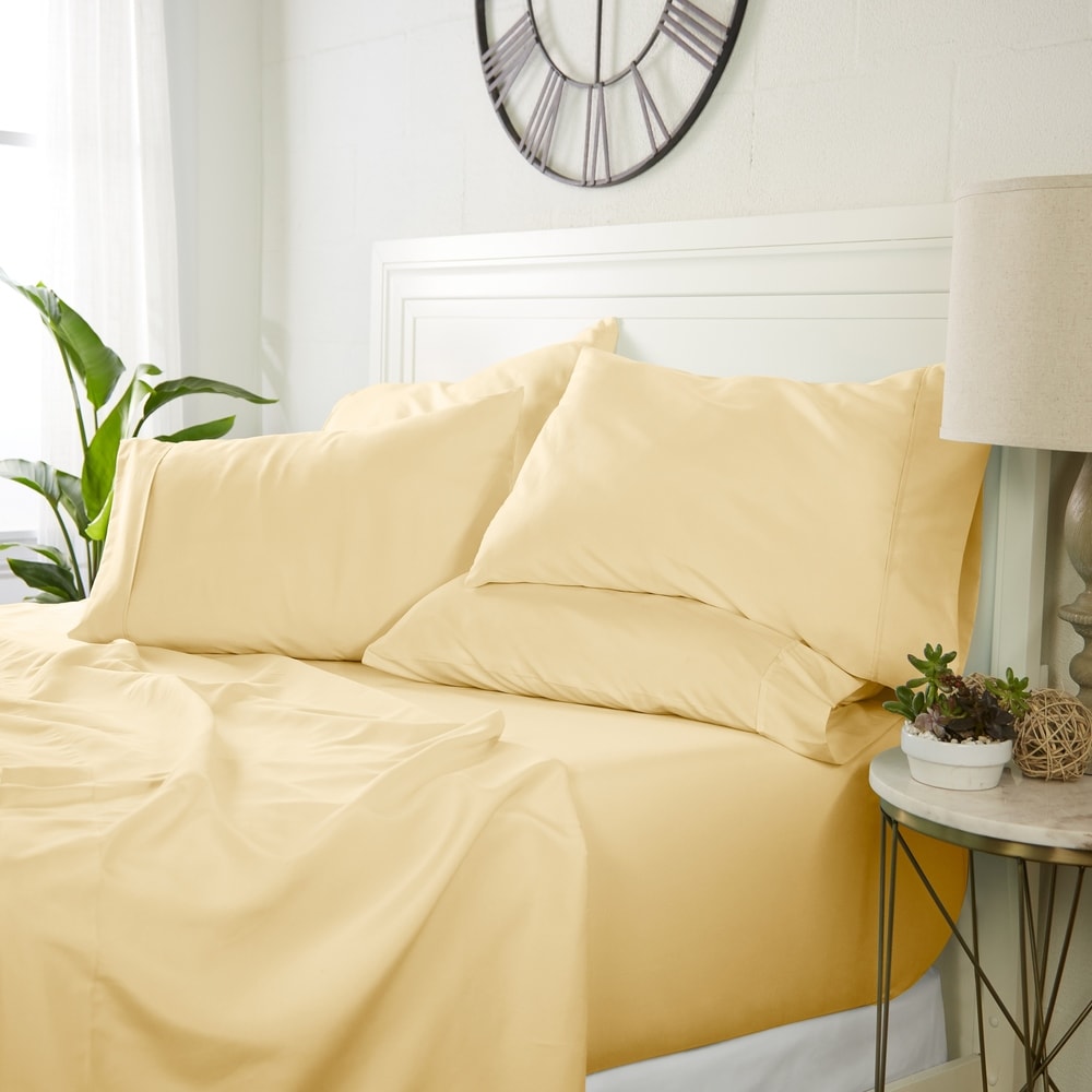 Ensemble de draps de luxe ultra doux 6 pièces par Simply Soft