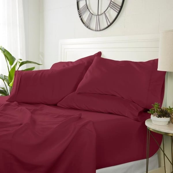 Ensemble de draps de luxe ultra doux 6 pièces par Simply Soft