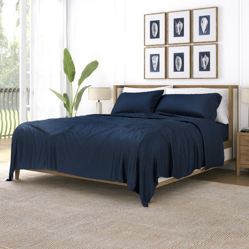 Parure de draps de luxe Becky Cameron en rayonne de bambou
