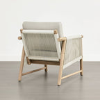 Chaise d'extérieur Lynn Outdoor en bois d'acacia