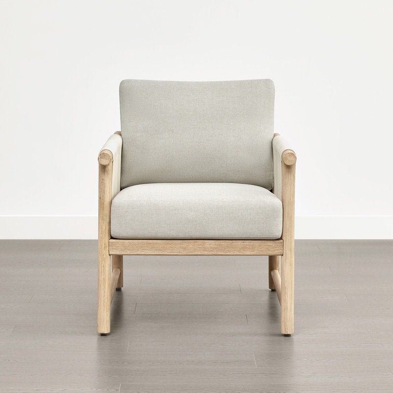 Chaise d'extérieur Lynn Outdoor en bois d'acacia