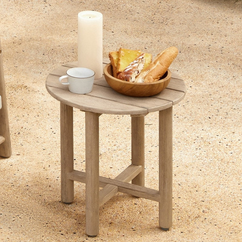 Chaise d'extérieur Lynn Outdoor en bois d'acacia