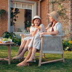 Chaise d'extérieur Lynn Outdoor en bois d'acacia
