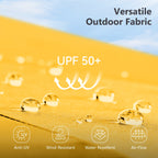 Parasol de patio double face MAISON ARTS extra large de 13 pieds avec manivelle