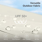 Parasol de patio double face MAISON ARTS extra large de 13 pieds avec manivelle