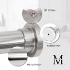 Tige de tension à ressort métallique MERIVILLE de 1 pouce de diamètre, réglable