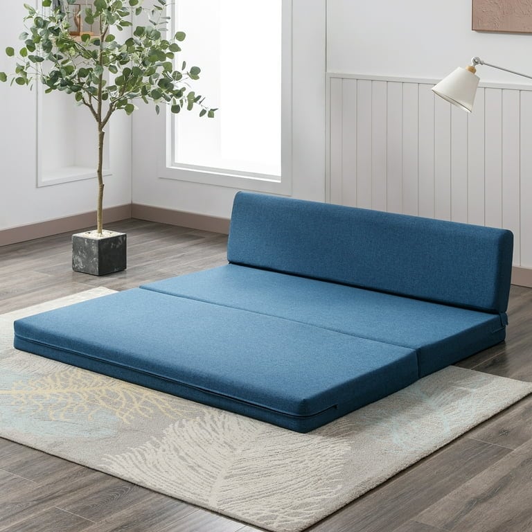 Canapé-lit pliant Mixoy, canapé-lit pliant, fauteuil-lit pour salon, matelas de sol convertible rembourré