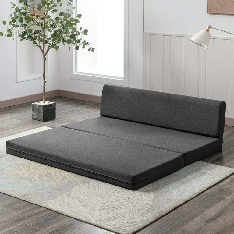 Canapé-lit pliant Mixoy, canapé-lit pliant, fauteuil-lit pour salon, matelas de sol convertible rembourré