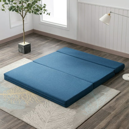 Canapé-lit pliant Mixoy, canapé-lit pliant, fauteuil-lit pour salon, matelas de sol convertible rembourré